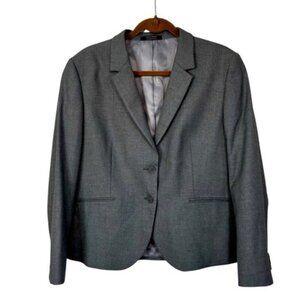 Simon Jersey Grey Blazer Women's UK 16 US 14